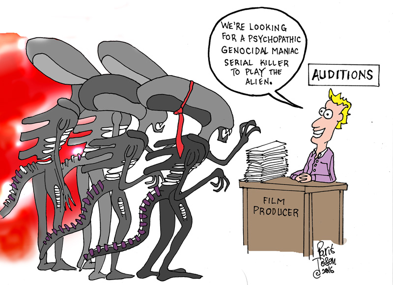 alien comparison